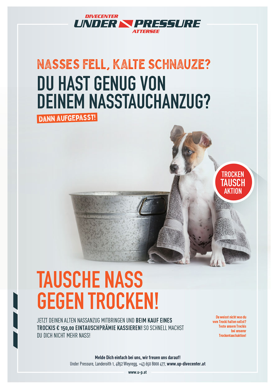 Under Pressure Aktion Trockitausch