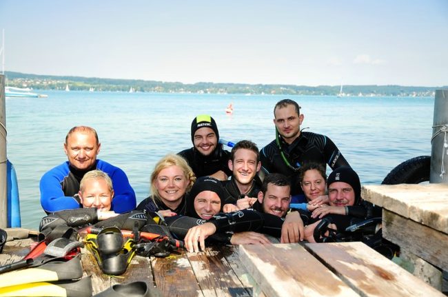 Under Pressure Tauchbasis Attersee