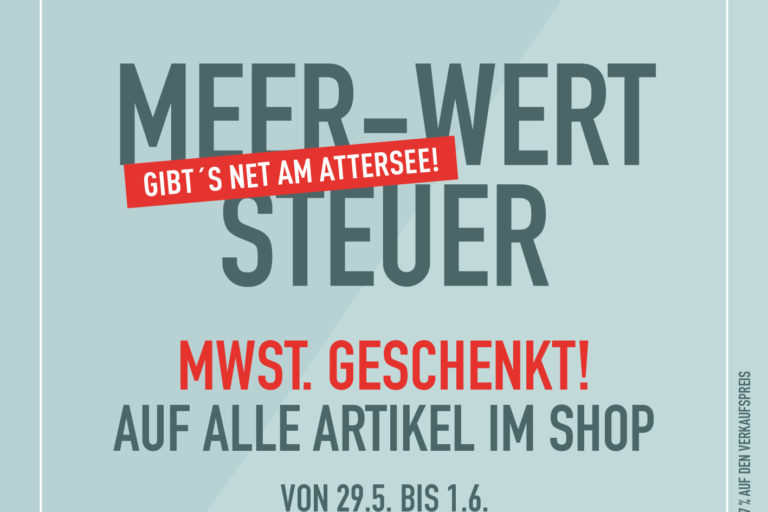 Under Pressure Attersee Mwst. Aktion Under Pressure Attersee Mwst. Aktion