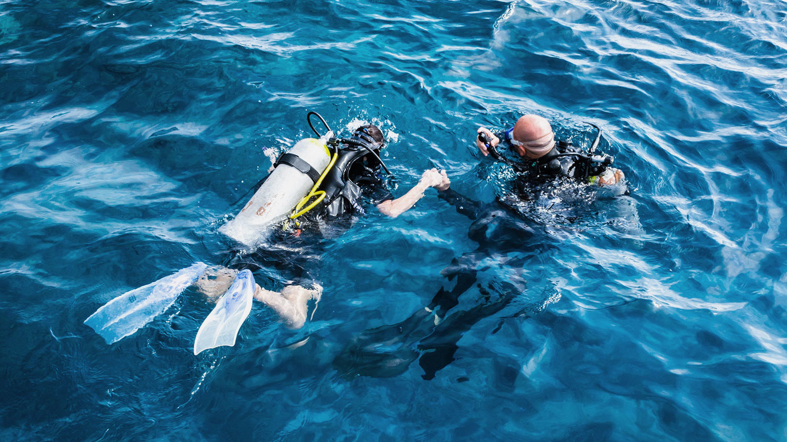 Under Pressure Tauchen im Attersee Tauchkurs für Anfänger